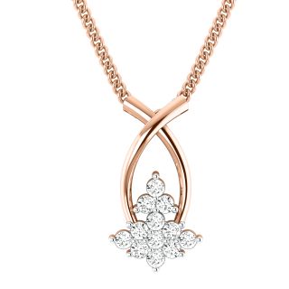 Catalina Round Diamond Office Wear Pendant